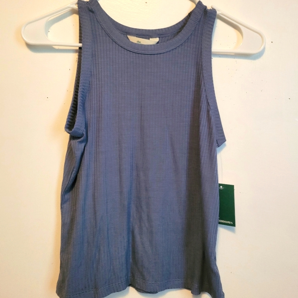 Blue tank top